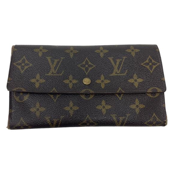 Vintage Louis Vuitton Monogram TriFold Sarah Wallet - Picture 1 of 13